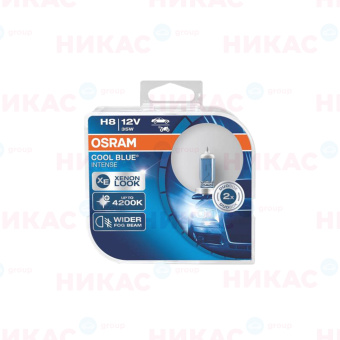 Osram - H8-12v 35w - PGJ19-1+20%Cool Blue Intense EuroBox (64212CBI_EuroBox)